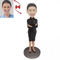 A Confident Businesswoman Custom Bobblehead