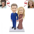 Anniversary Couple Custom Bobblehead