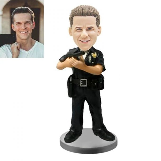 Armed Police Custom Bobblehead