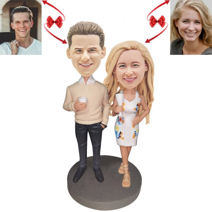 Attend The Party Custom Bobblehead