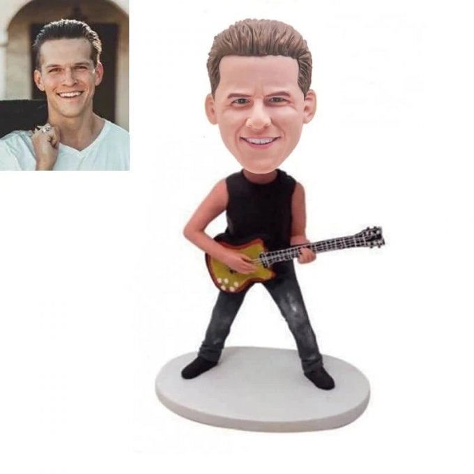 Band Bassist Custom Bobblehead