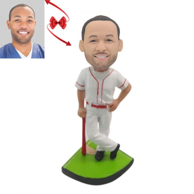 Baseball Player Custom Bobblehead