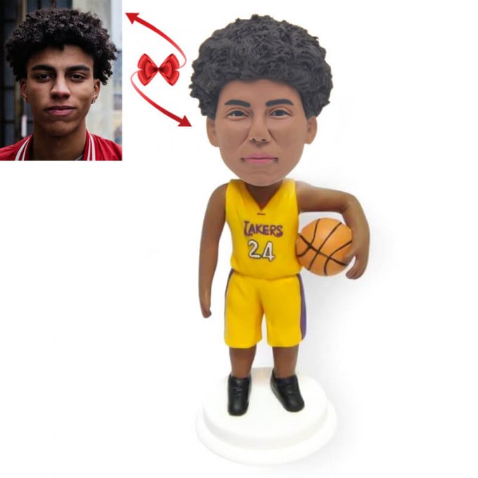 Basketball Lakers Custom Bobblehead