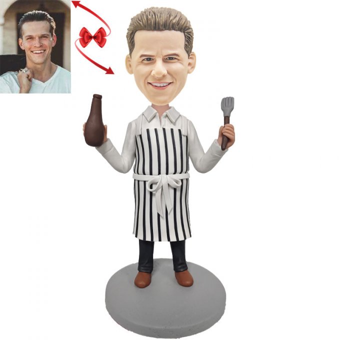 Best Birthday Gift For Male Chef Custom Bobblehead