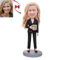 Best Female Boss In The World Custom Bobbblehead