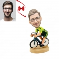 Bicycle Racer Custom Bobblehead