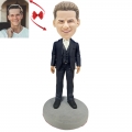 Black Suit Man Custom Bobblehead