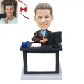 Boss In Suit Office Custom Bobbleheads