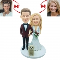 Cake Topper Wedding Topper Custom Bobblehead