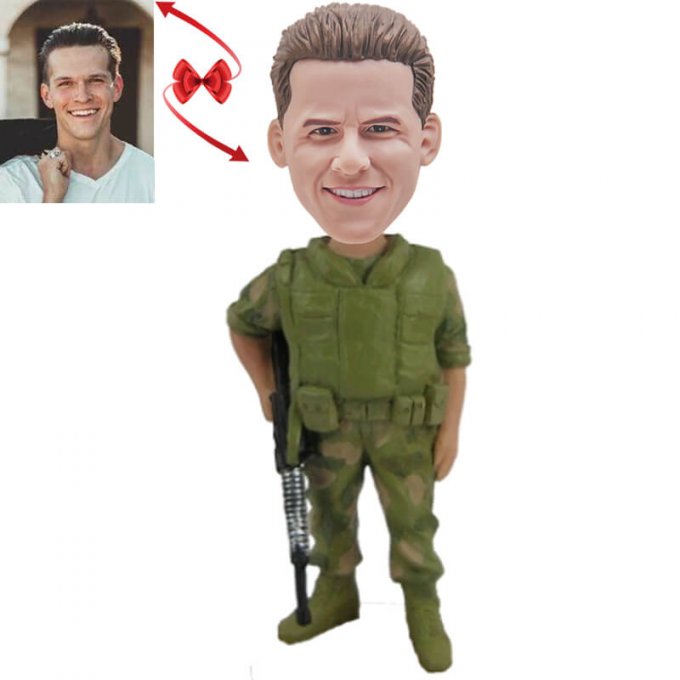 Call Of Duty Soldier Custom Bobblehead