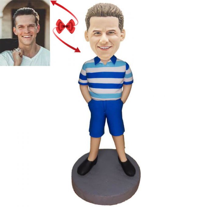 Casual Male Custom Bobblehead