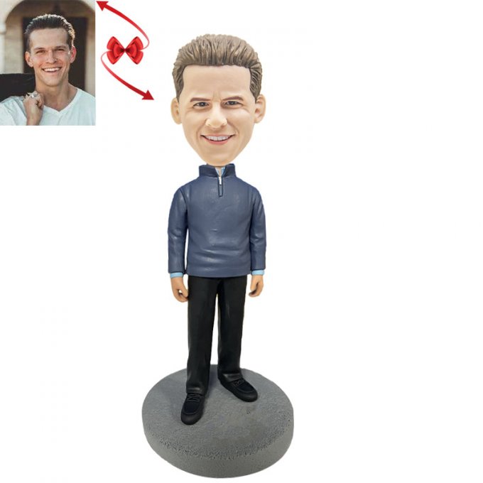 Casual Wear Men Custom Bobblehead