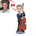 Cello Player Custom Bobblehead