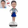 Cheerleading Custom Bobblehead with Free Metal Inscription