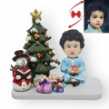 Christmas Baby&Christmas Tree&Snowman Custom Bobblehead