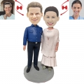 Couples Attending the Dinner Party Custom Bobblehead