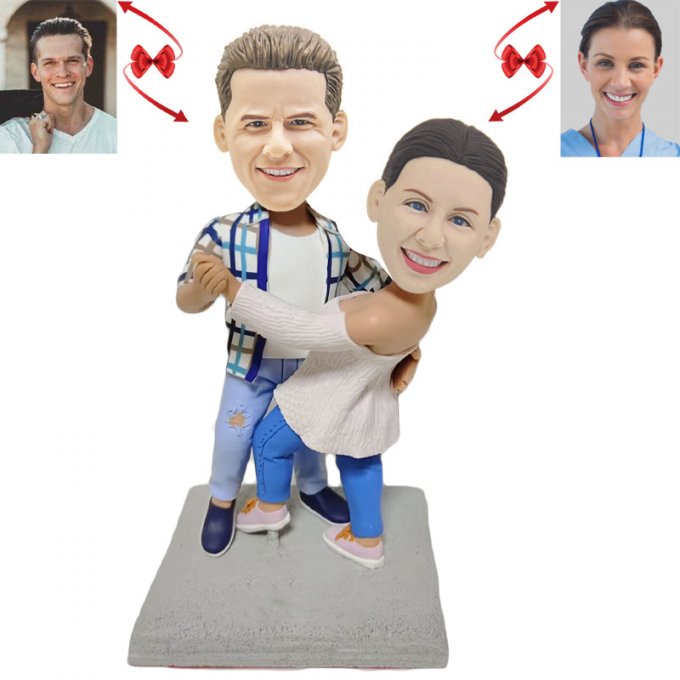 Couples dancing together Custom Bobblehead