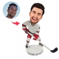 Custom Bobblehead Ice Hockey Gift Snowball Tournament Player Gift For Him