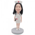 Custom Charming Female Nurse Bobbleheads