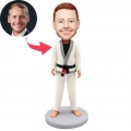 Custom Cool Male Karate Taekwondo Bobbleheads