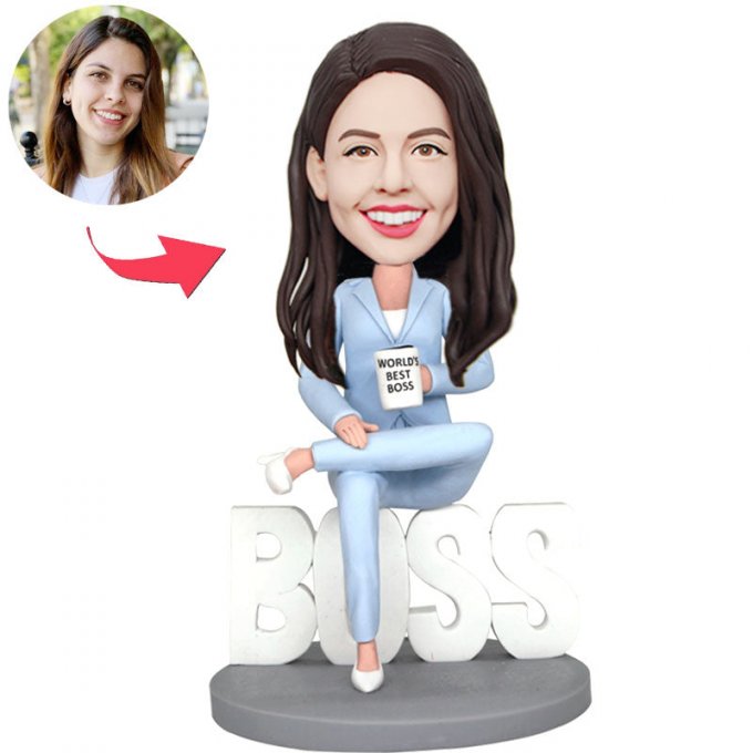 Custom Female Boss Bobbleheads