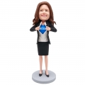 Custom Female Boss Business Bobbleheads