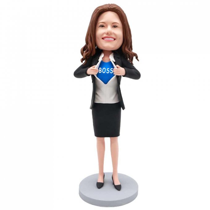 Custom Female Boss Business Bobbleheads