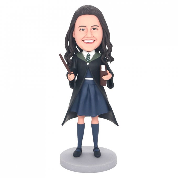 Custom Female Harry Potter Bobbleheads With Magic Wand