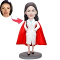 Custom Female Super Doctor Bobbleheads