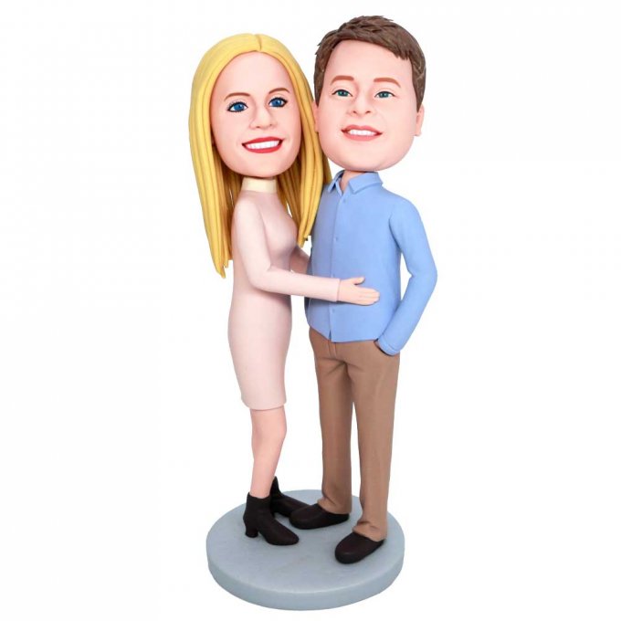 Custom Happy Couple Bobbleheads