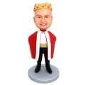 Custom King With King Crown Bobbleheads