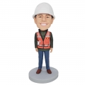 Custom Male Architect Engineer Bobbleheads