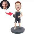 Custom Male Basketball Player Bobbleheads