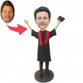 Custom Male Happy Graduation Bobbleheads