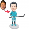 Custom Male Ice Hockey Goalie Bobbleheads