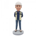 Custom Professional Male Engineer Architect Bobbleheads