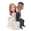 Custom Wedding Bobbleheads Back to Back Anniversary