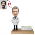 Doctor and Business Card Holder Custom Bobblehead