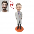 Doctor With Lab Coat Custom Bobblehead