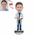 Doctoress Custom Bobblehead with Free Metal Inscription