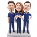 Doctors With Stethoscopes Custom Bobblehead