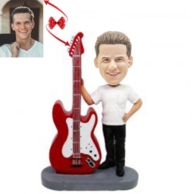 Electric Guitar Custom Bobblehead