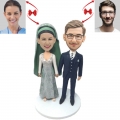 Exotic Wedding Custom Bobbleheads