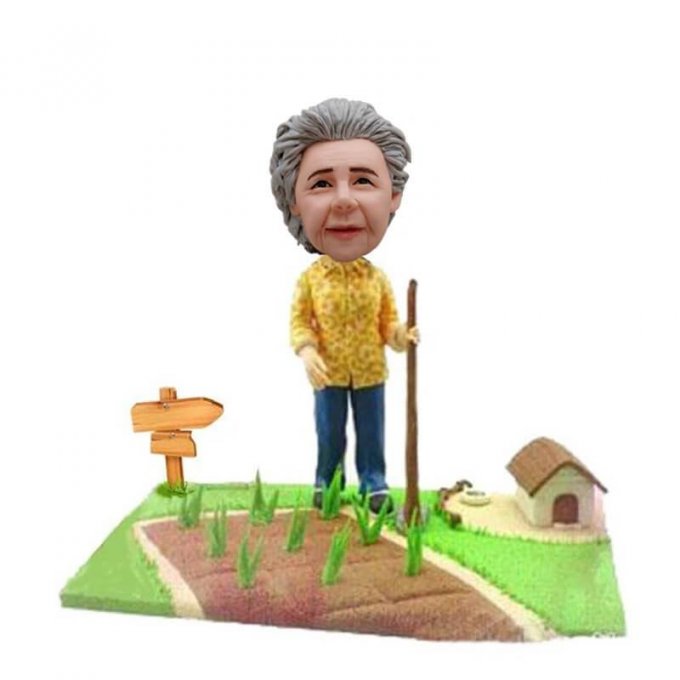 Farmer For Mother Online Farmer Custom Bobbleheads