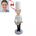 Female Baker Custom Bobblehead