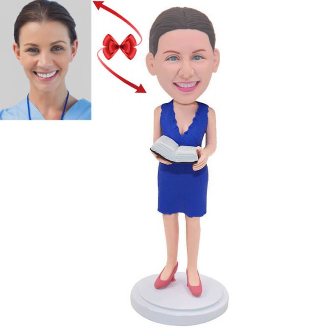 Female Professor Custom Bobblehead