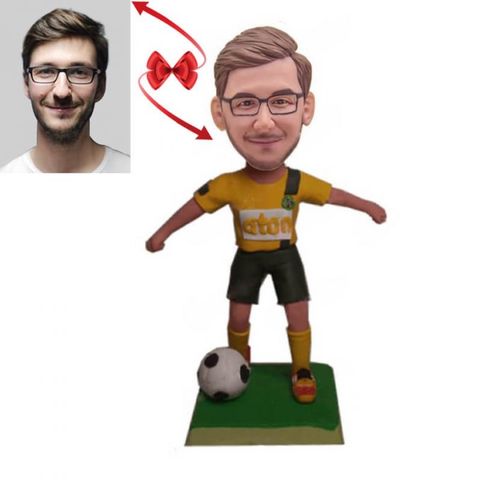 Football Buddy Custom Bobblehead B