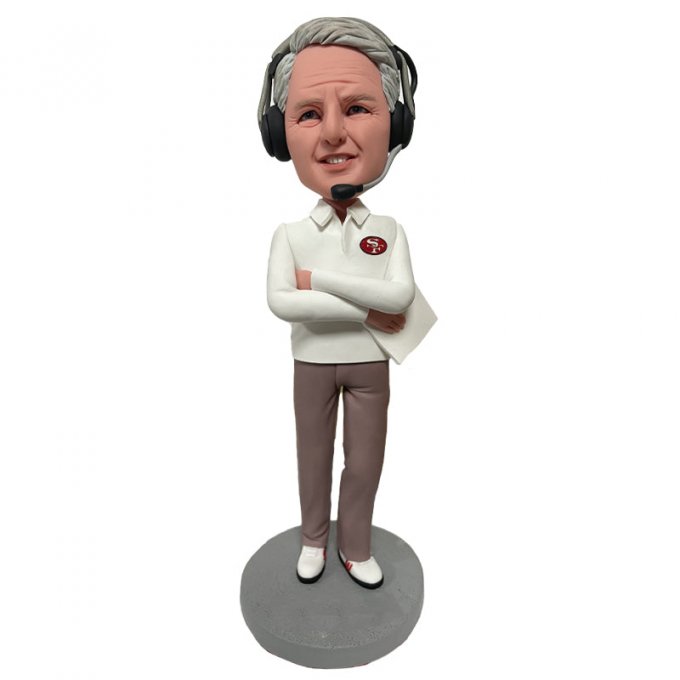 Football Commentator Custom Bobblehead