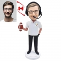 Football Sports Referee Custom Bobbleheads