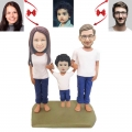 Gallery Family Set Custom Bobblehead